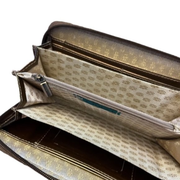 Gold  coral wallet - Picture 2 of 2